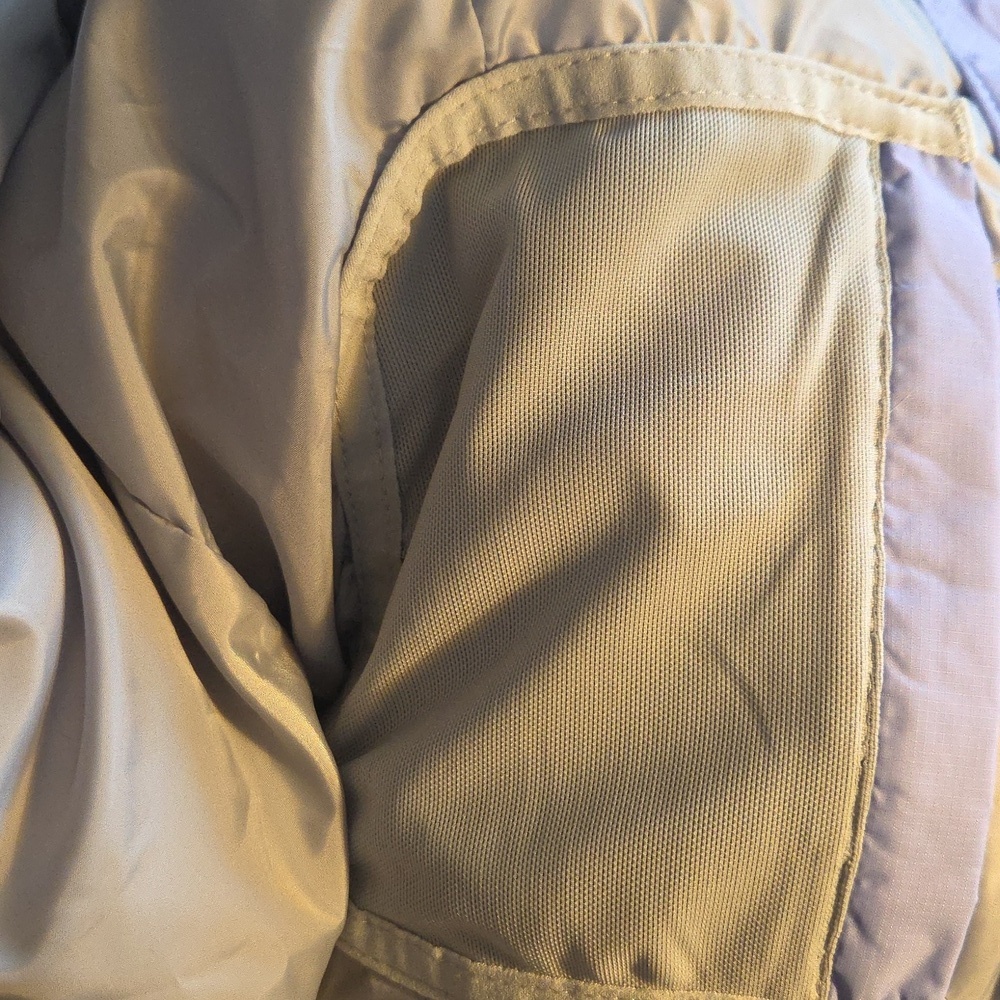 EUC L.L. Bean Quilted Goose Down Puffer Jacket Womens M Lavender Warm - Picture 10 of 11